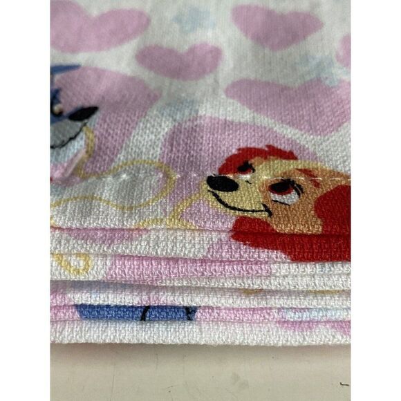 2 Pack Disney Lady And The Tramp Kitchen Towels Hearts Valentines Day NEW - Picture 12 of 13